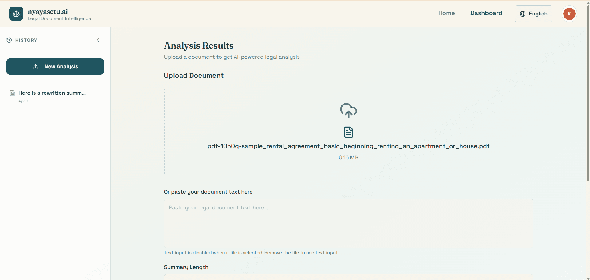 Nyaysetu.ai preview 3